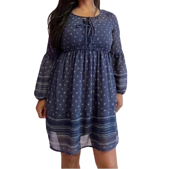 ❤️ 🆕 MUDD Floral Dress Size L - Picture 1 of 5